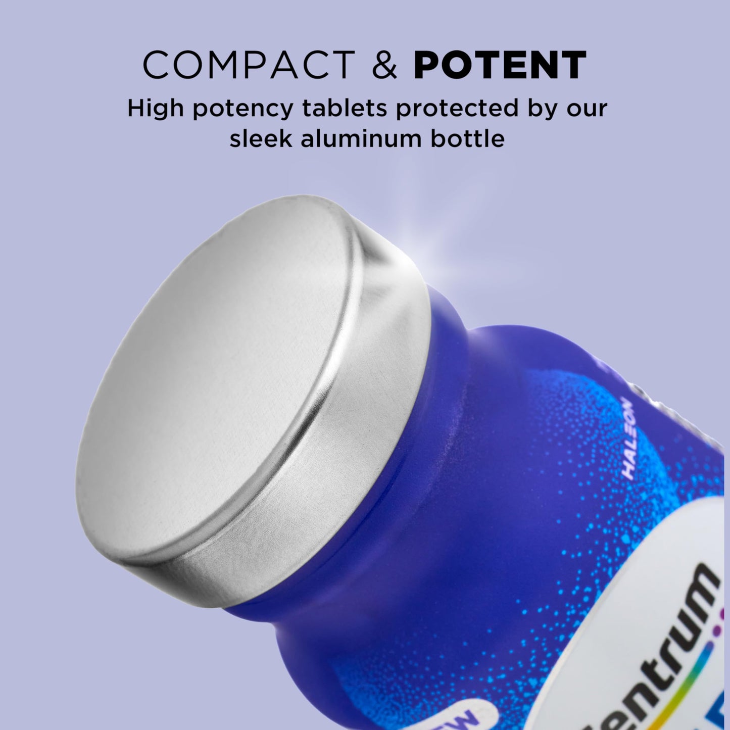 Pre-Order | Arrives in 5–10 Days – 
Centrum Age Defy for Men - High-Potency Multivitamin and Healthy Aging Supplement - Multivitamin Blend with Resveratrol, and Niacin for NAD+ Level Support - Aluminum Bottle, 56 Tablets