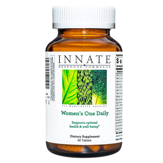 Innate Response Formulas Women's One Daily - Daily Multivitamin for Women - Supports Optimal Health and Well-Being - Vegetarian, Non-GMO, and Kosher - Made Without 9 Food Allergens - 60 Tablets