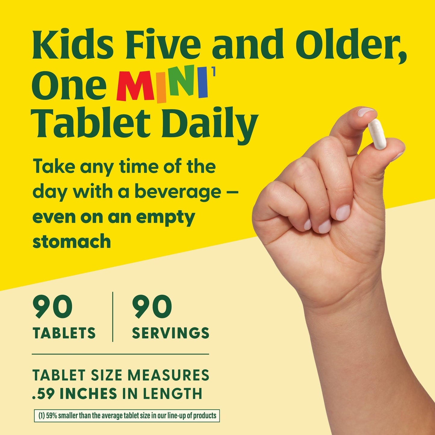 MegaFood Kids B Complex - B Complex Vitamin Supplement, 8 B Vitamins - Vitamin B6, Vitamin B12, Folate, Biotin & More, Supports Cellular Energy Production, Vegetarian, Gluten Free – 90 Mini Tablets