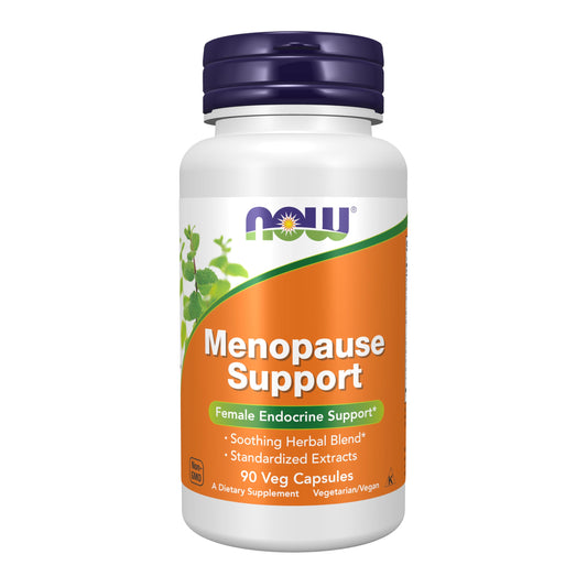 NOW Foods Supplements, Menopause Support, Blend Includes Standardized Herbal Extracts and Other Nutrients, 90 Veg Capsules