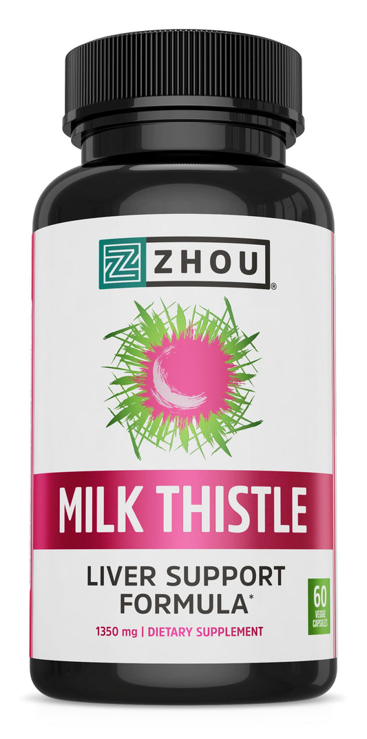 ZHOU Milk Thistle : 24: Vcp, (Btl-Plastic) 450mg 60ct