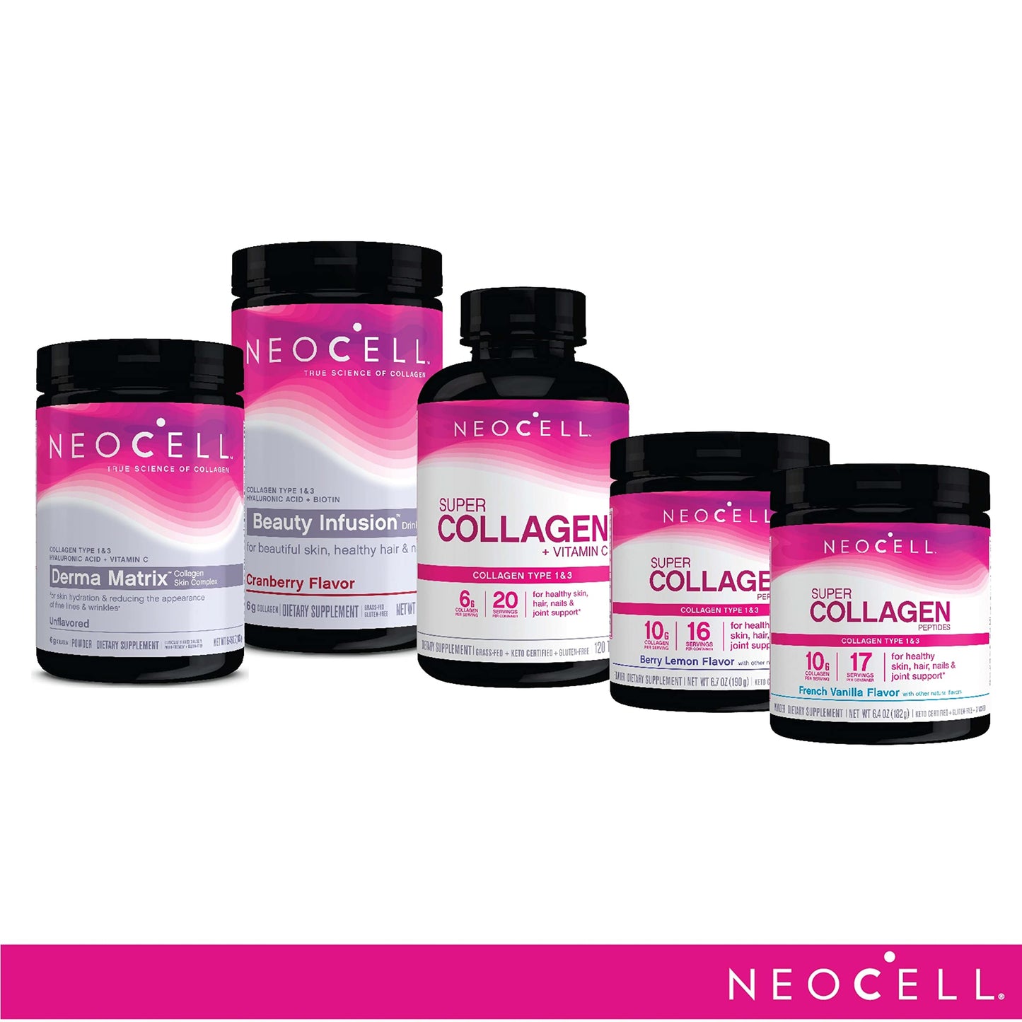 NeoCell Super Collagen C Type I and III - 250 Tablets