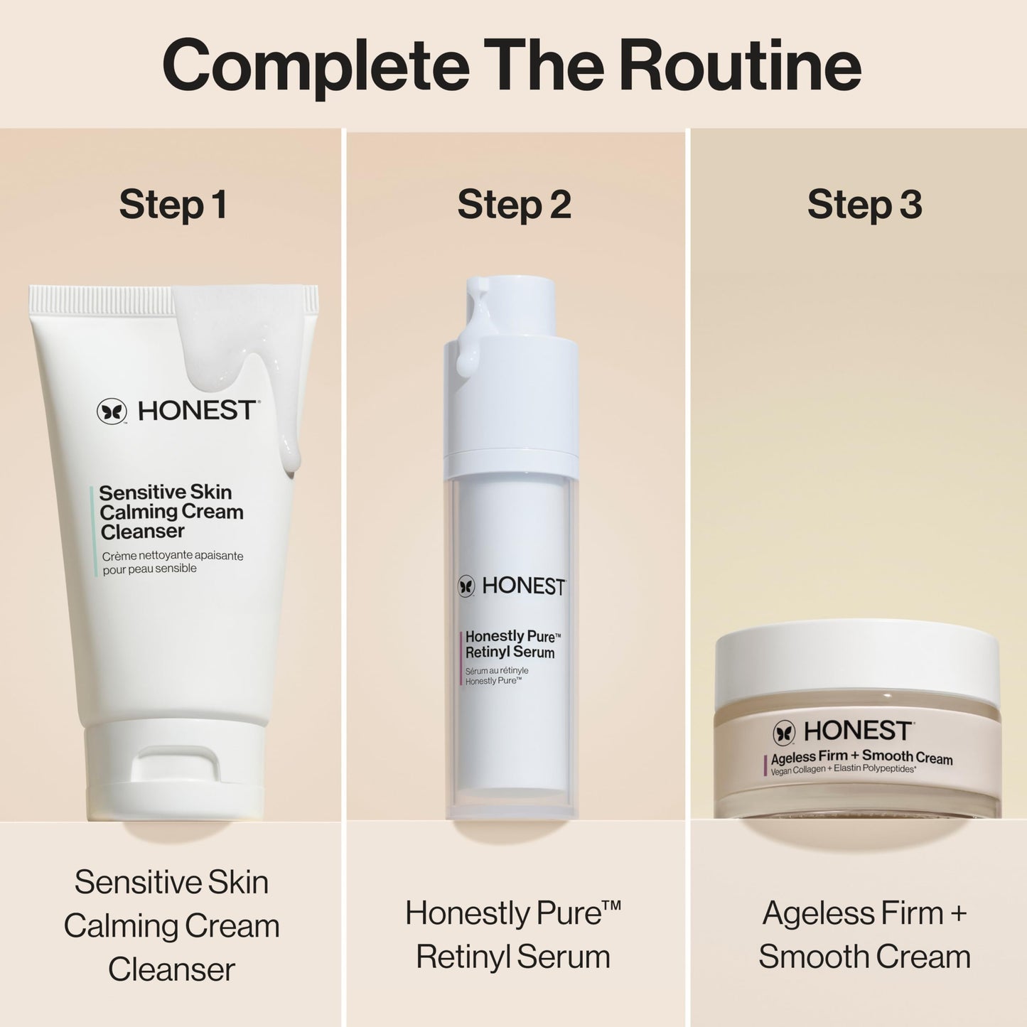 Honest Beauty Honestly Pure Nightly Retinyl Serum | Moisturizes, Exfoliates, + Reduces Fine Lines | Gentle for Sensitive Skin, Fragrance Free, Vegan | 1 fl oz