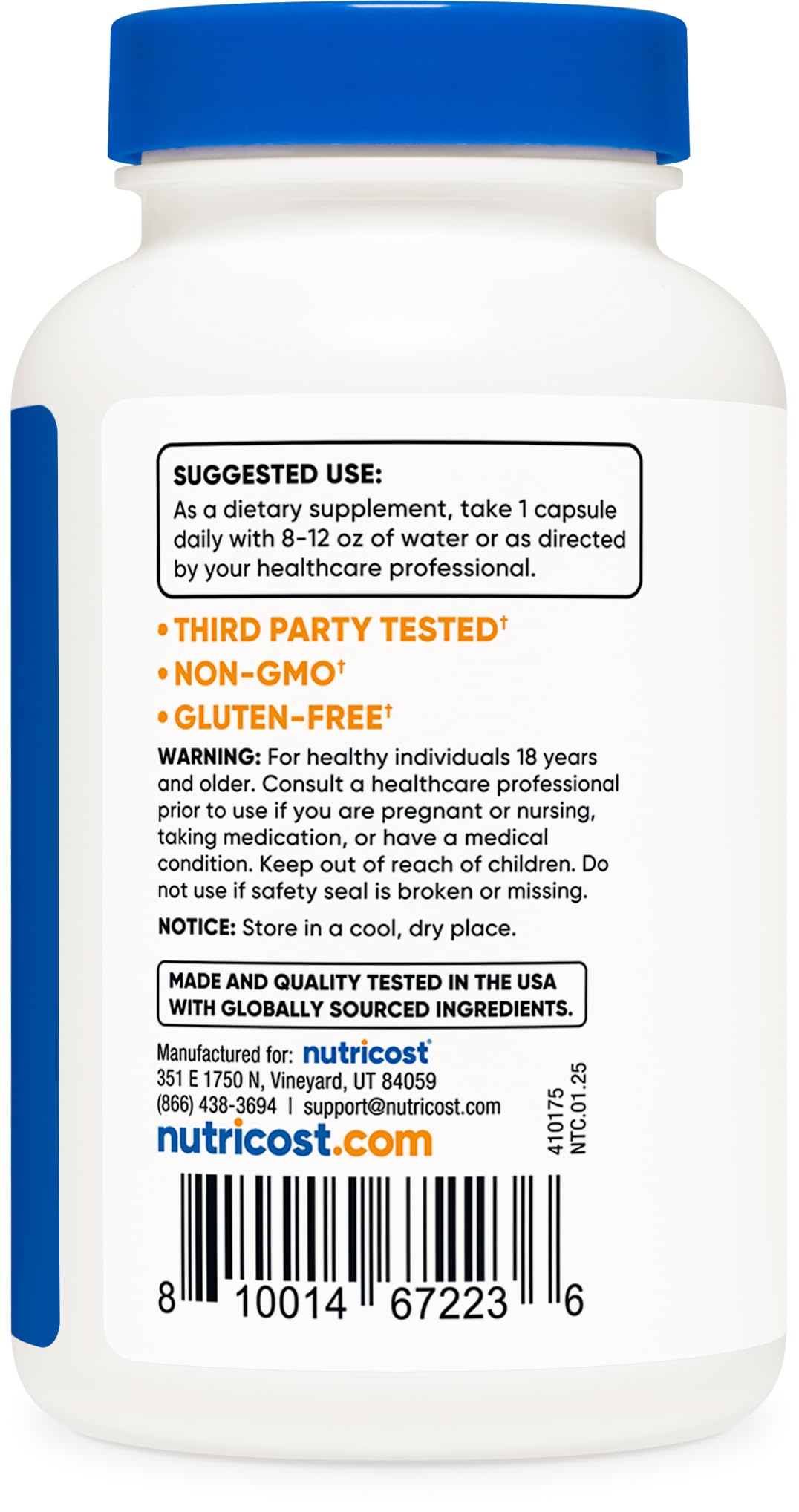 Pre-Order | Arrives in 5–10 Days – Nutricost P5P Vitamin B6 Supplement 100mg, 240 Capsules (Pyridoxal-5-Phosphate) - Vegetarian Friendly, Non-GMO, Gluten Free