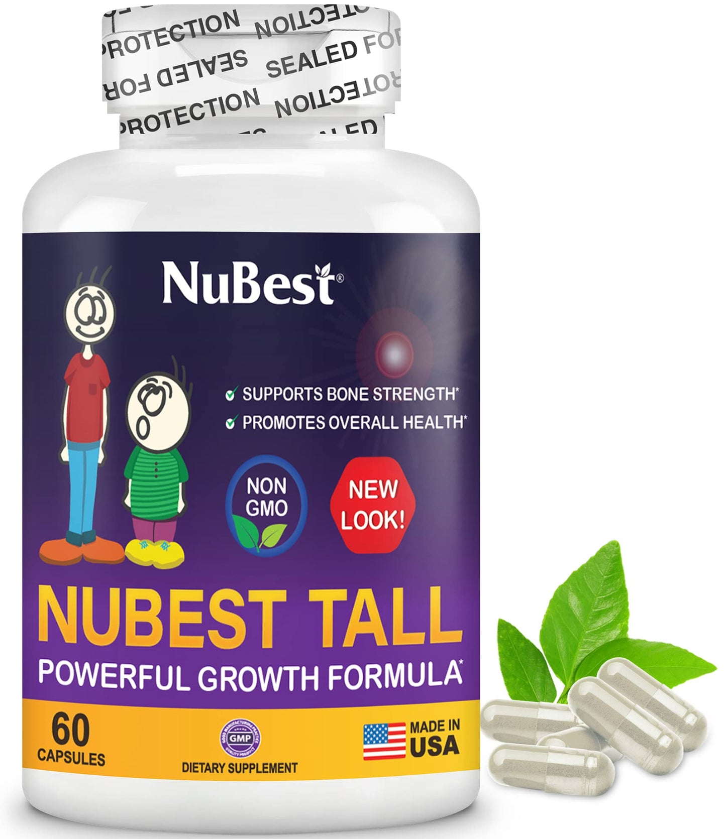 NuBest Bundle Tall Growth Protein Powder Tall for Teens Bone Strength, Brain Growth