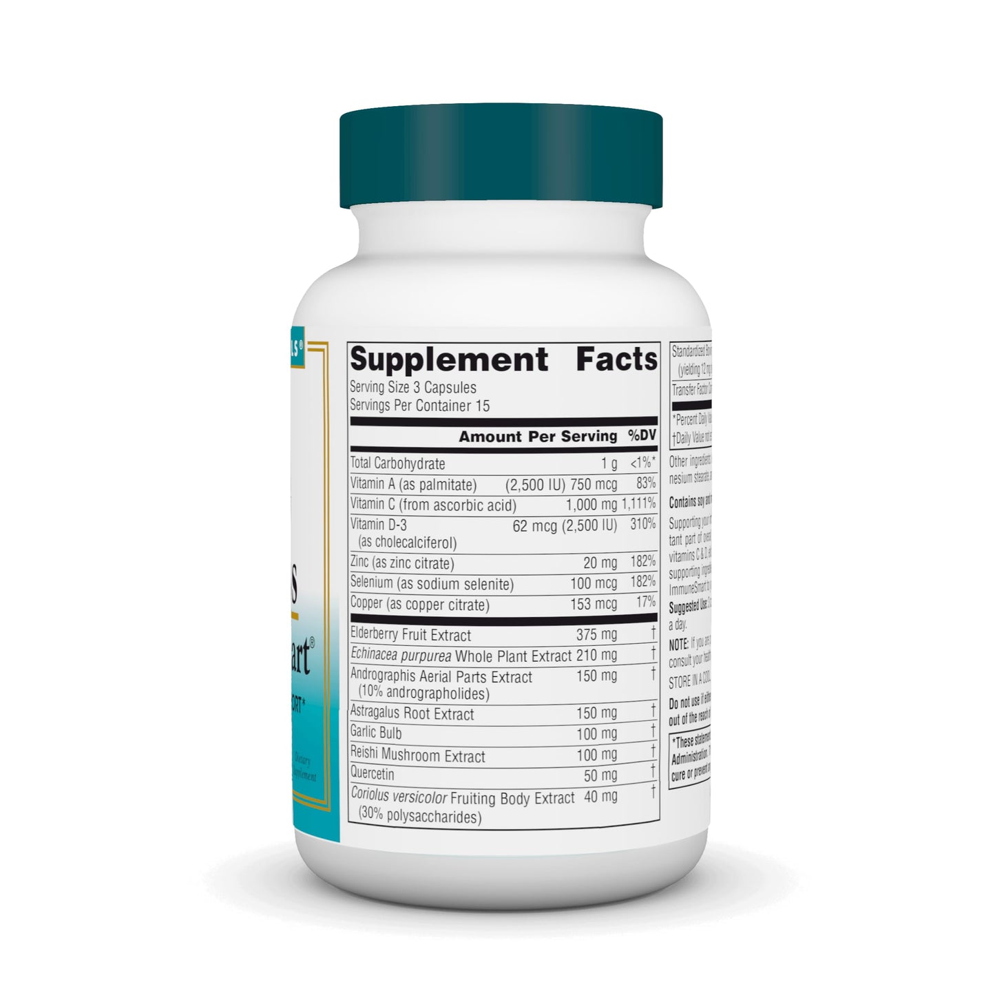 Source Naturals Wellness ImmuneSmart - Core Daily Immune Support* - 45 Capsules