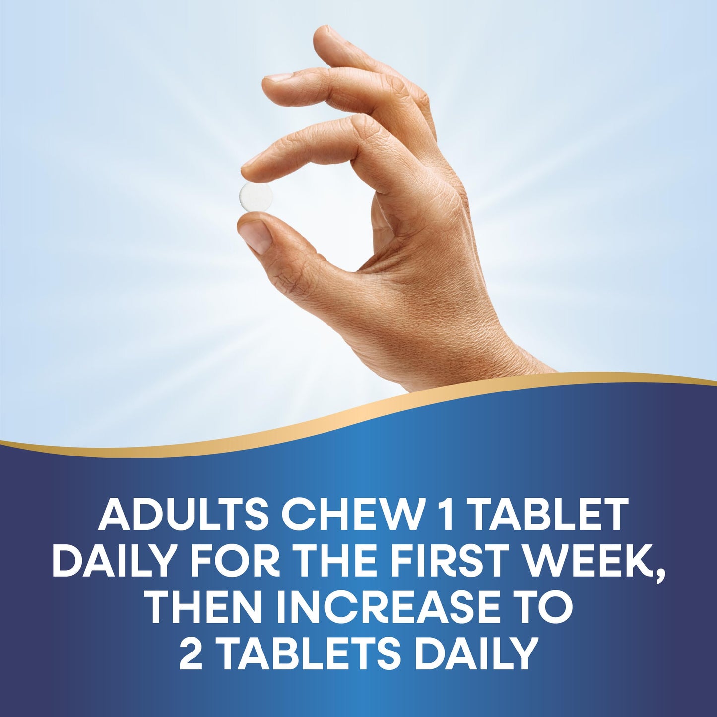 Nature's Way Fiber Delights Daily Fiber for Regularity*, Vanilla Flavored, 60 Chewable Tablets