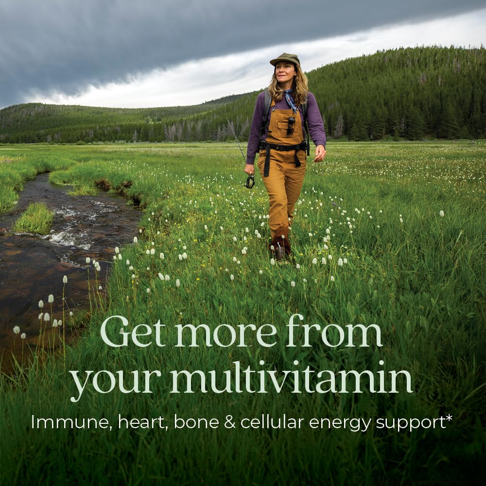 New Chapter Women's Multivitamin 50 Plus for Cellular Energy, Heart & Immune Support with 20+ Nutrients + Astaxanthin - Every Woman's One Daily 55+, Gentle on The Stomach, 72 Count