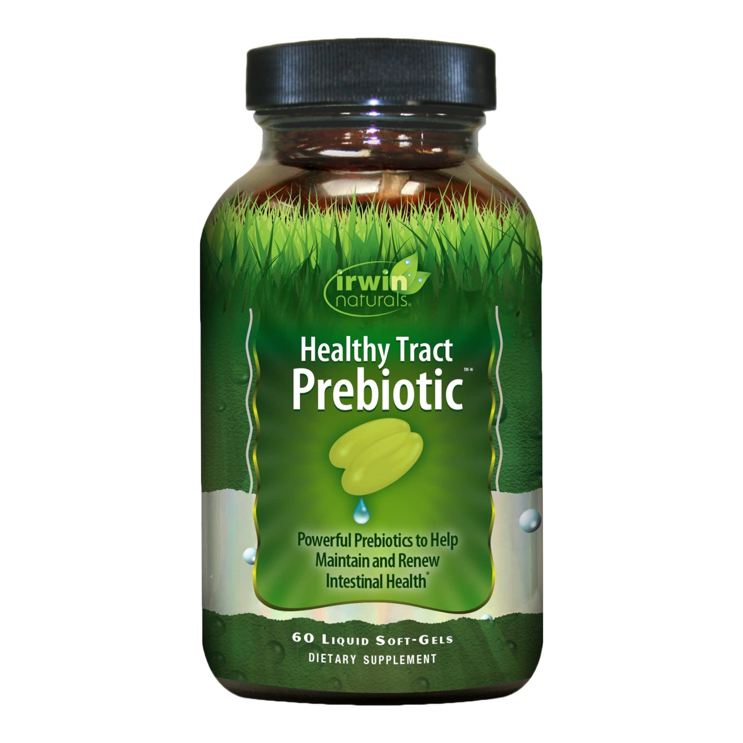 Irwin Naturals Healthy Tract Prebiotic Supplement, 60 Count