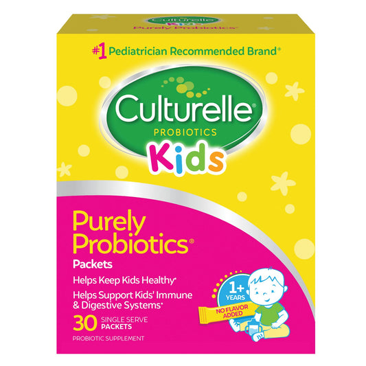 Pre-Order | Arrives in 5–10 Days – Culturelle Kids Daily Probiotic Supplement - Helps Support a Healthy Immune & Digestive System* - #1 Pediatrician Recommended Brand - For Age 3+ - 30 Single Packets