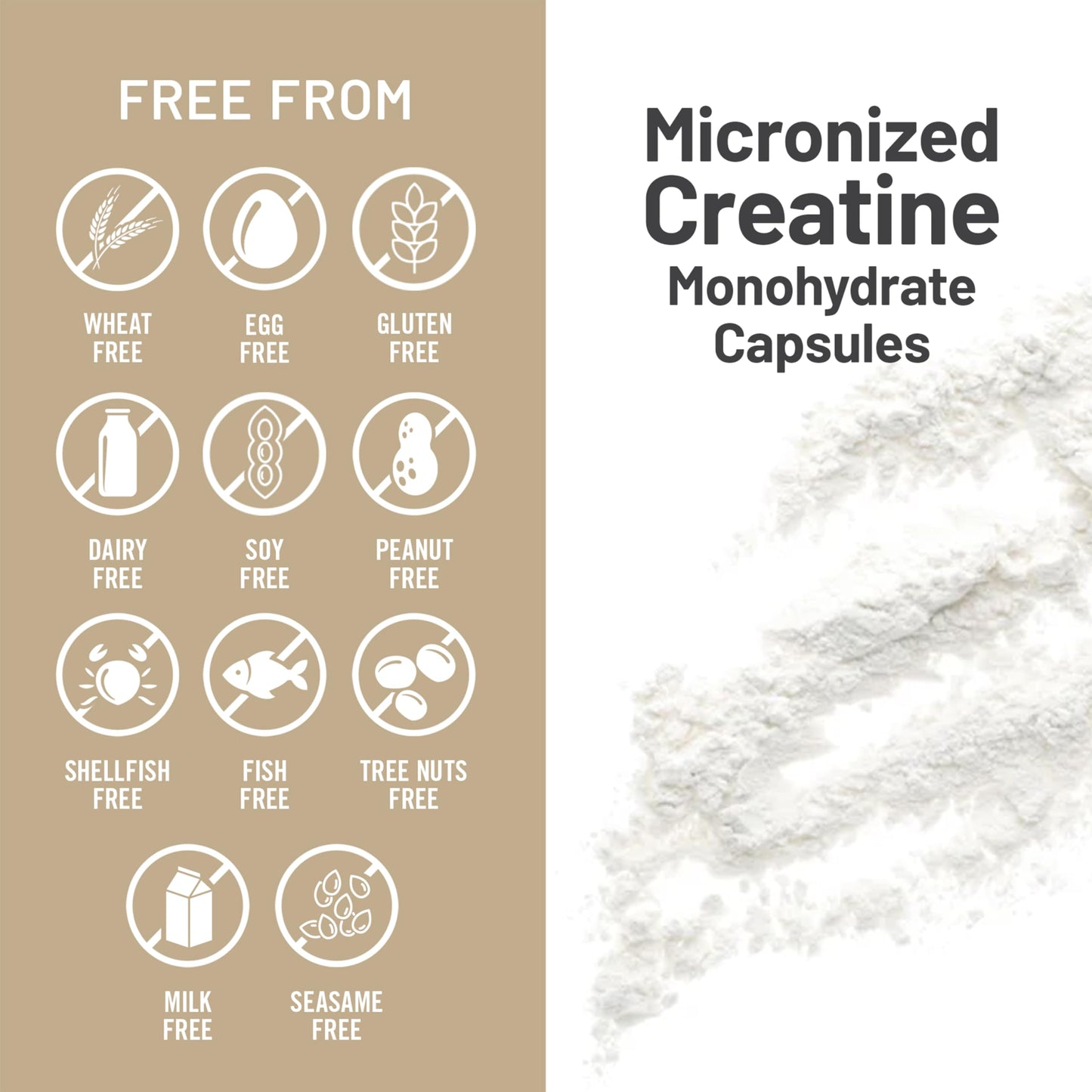 NatureWise Micronized Creatine Monohydrate Pills, 2500mg Per Serving - Creatine for Women & Men - Pure, Unflavored, Supports Lean Muscle Mass, Endurance - 60 Capsules[30-Day Supply]