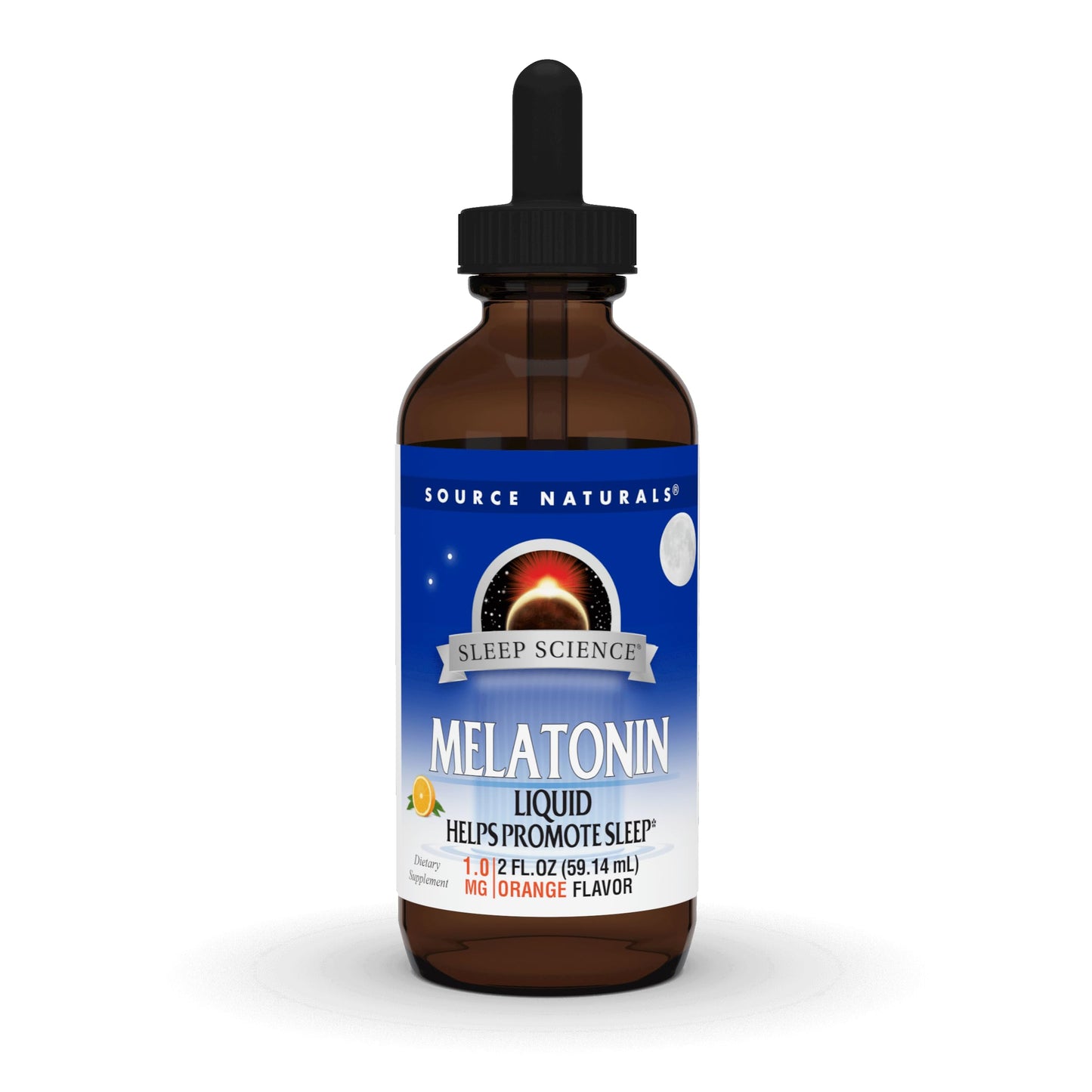 Pre-Order | Arrives in 5–10 Days – Source Naturals Melatonin* - 1 mg, 2 Fluid oz