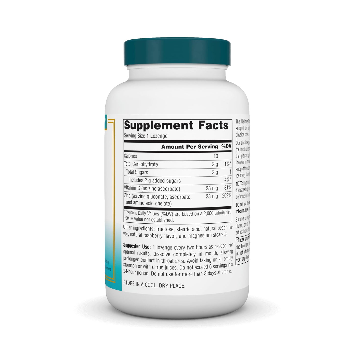 Source Naturals Wellness Zinc Lozenges - 60 Lozenges