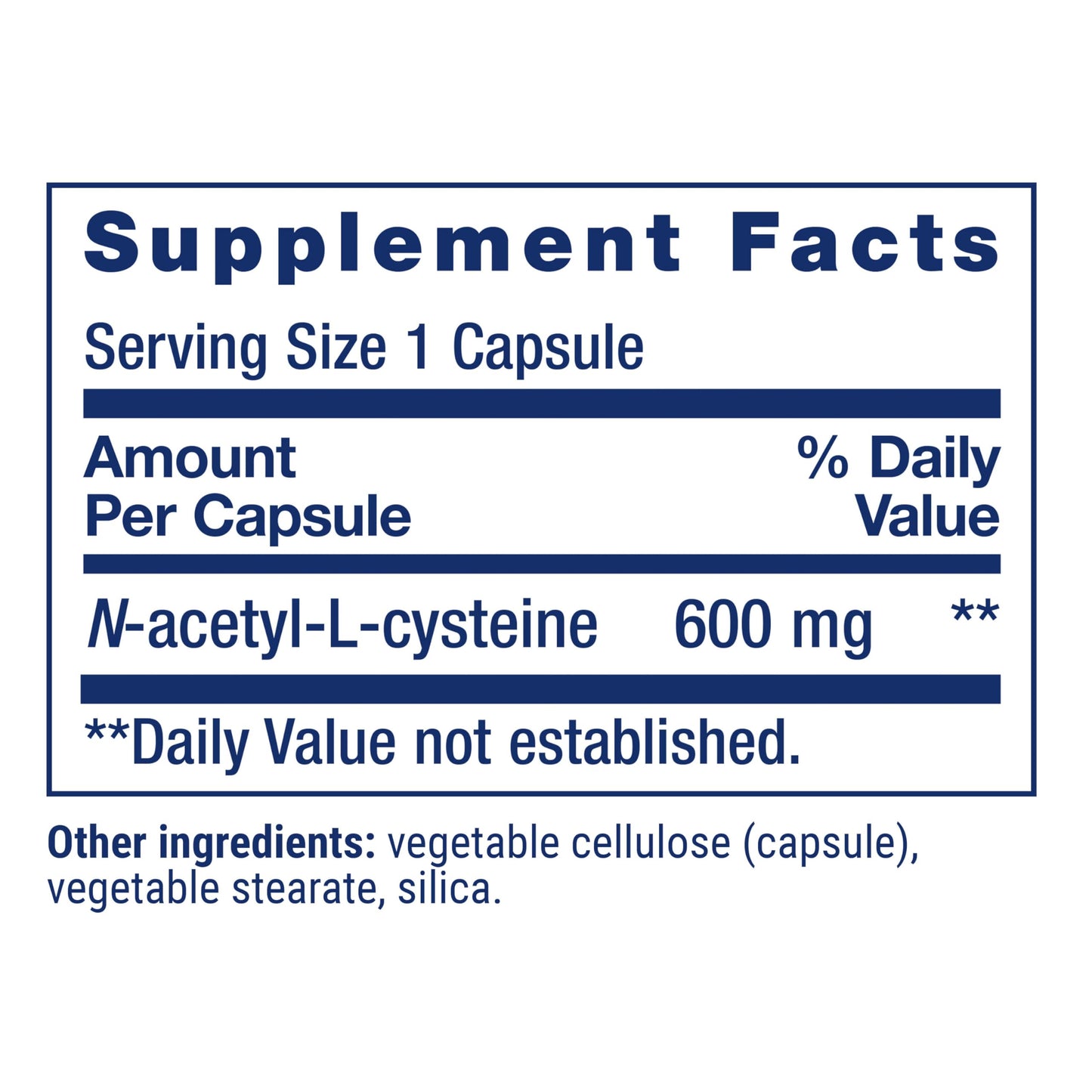 Life Extension N-Acetyl-L-Cysteine (NAC), Immune Response, Respiratory Health, Liver Health, NAC 600 mg, antioxidant Defense, Free radicals, Easy to Absorb, 60 Capsules