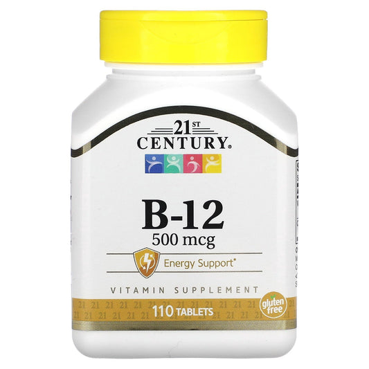 21st Century B-12, 500 mcg, 110 Tablets