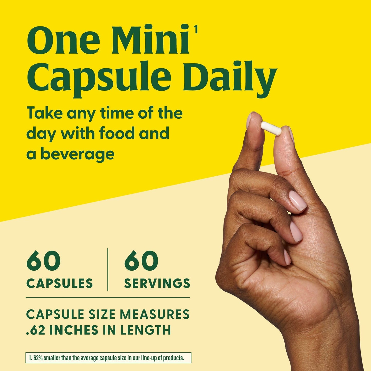 Pre-Order | Arrives in 5–10 Days – MegaFood Vitamin D3 5000 IU (125 mcg) - Vegetarian Supplements with Vitamin D3 K2 - Supports Bones, Teeth, Muscles & Immune Health - Certified Non-GMO - 60 Mini Capsules, 60 Servings