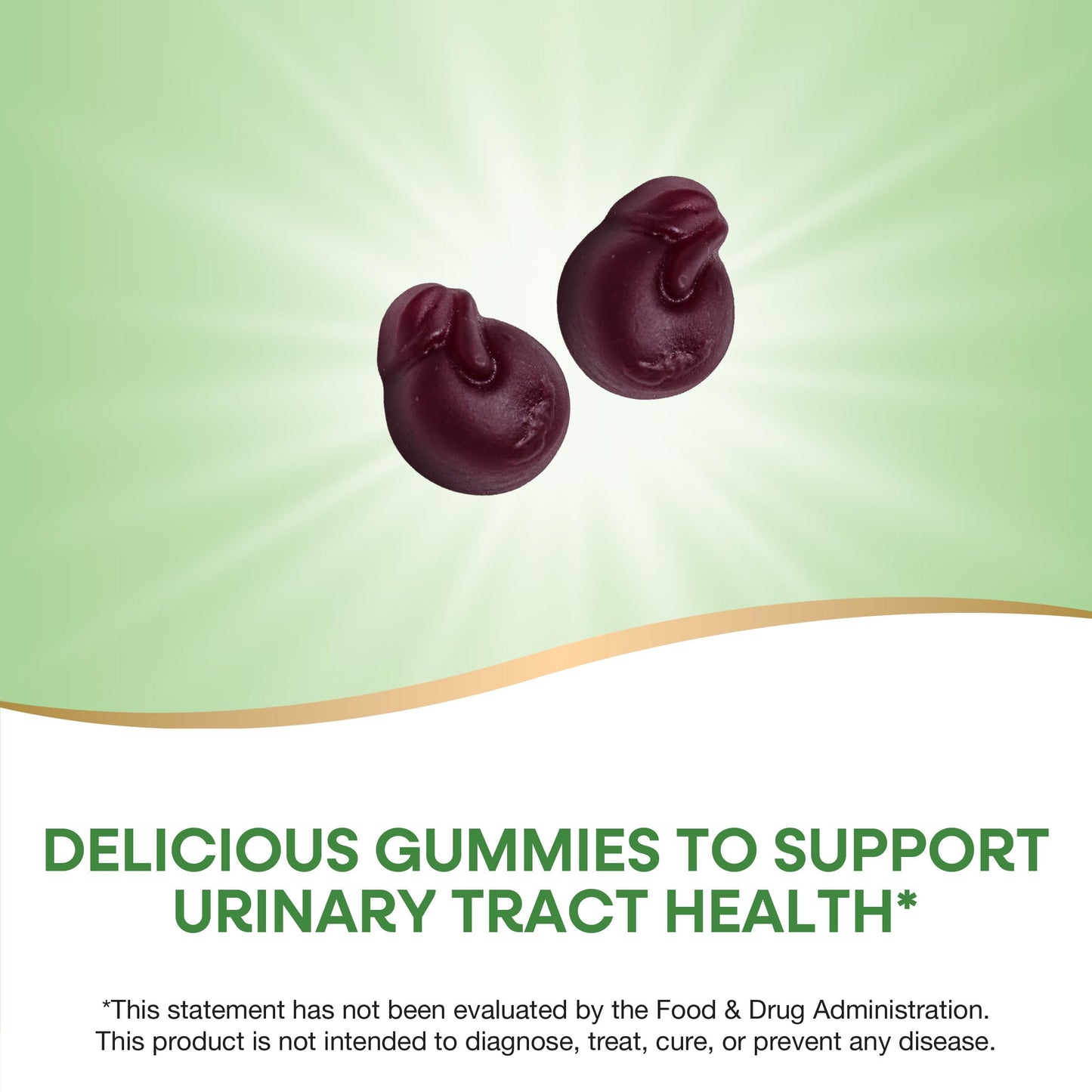 Nature's Way CranRx Cranberry Gummies, Urinary Tract Health Support*, 100% Whole Cranberry Fruit Concentrate with D-Mannose, Vitamin C, 50 Gummies (Packaging May Vary)