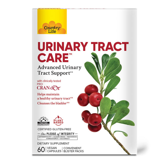 Pre-Order | Arrives in 5–10 Days – Country Life Women's Urinary Tract Care 60 VegCap