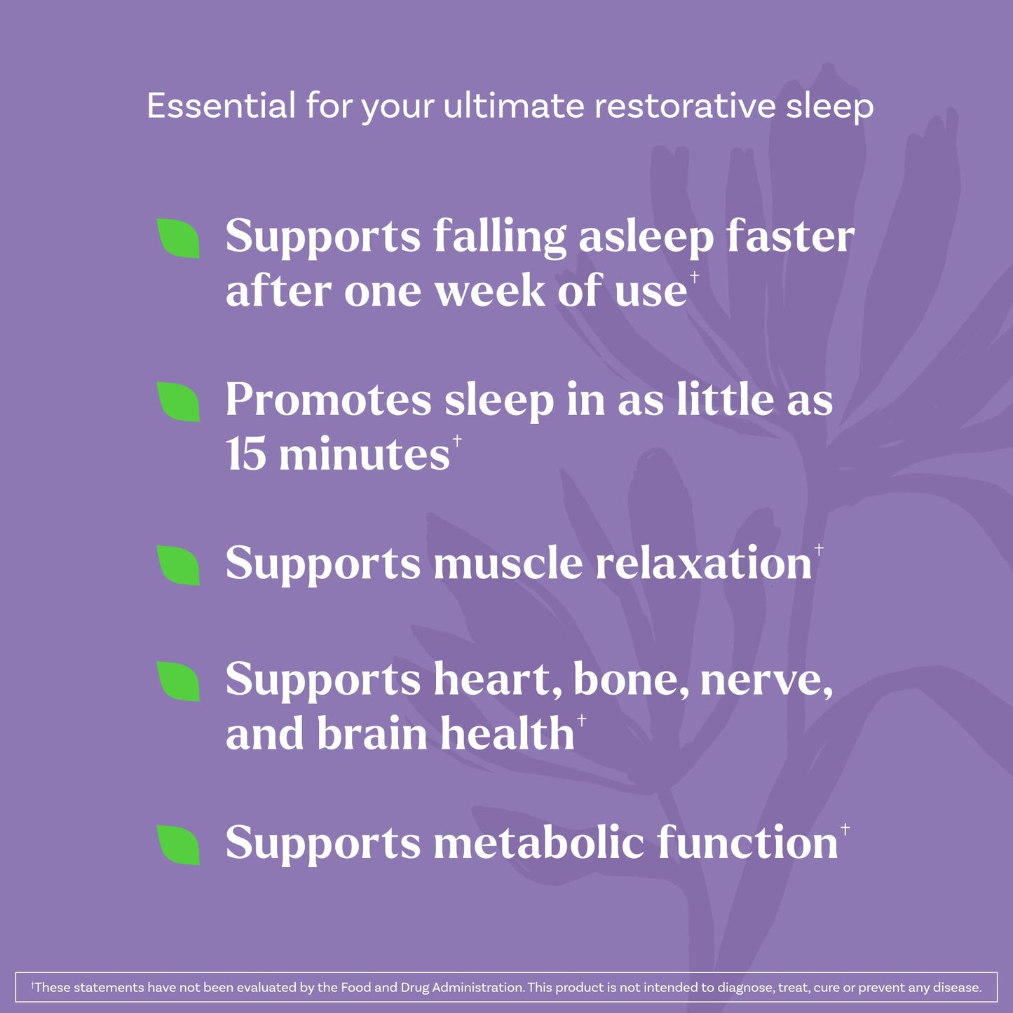 Natrol Sleep & Restore Capsules - Calm Magnesium Glycinate, Magnesium Sleep Aid with GABA, Melatonin 5mg, Botanical Blend, 30 Day Supply