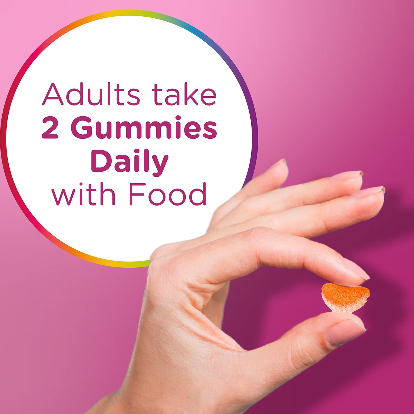 Pre-Order | Arrives in 5–10 Days – Centrum MultiGummies Multi+ Beauty Dual Action Multivitamin, Specially Designed with Biotin for Healthy Hair, Skin and Nails, Cherry/Berry/Orange Flavors - 100 Count
