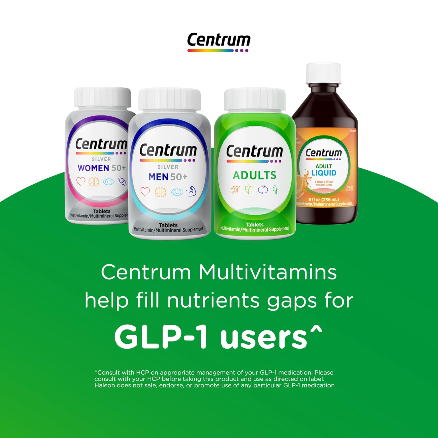 Pre-Order | Arrives in 5–10 Days – Centrum Minis Silver Multivitamin for Men 50 Plus, Multivitamin/Multimineral Supplement, Vitamin D3, B-Vitamins and Zinc, Non-GMO Ingredients, Supports Memory and Cognition in Older Adults - 280 Ct