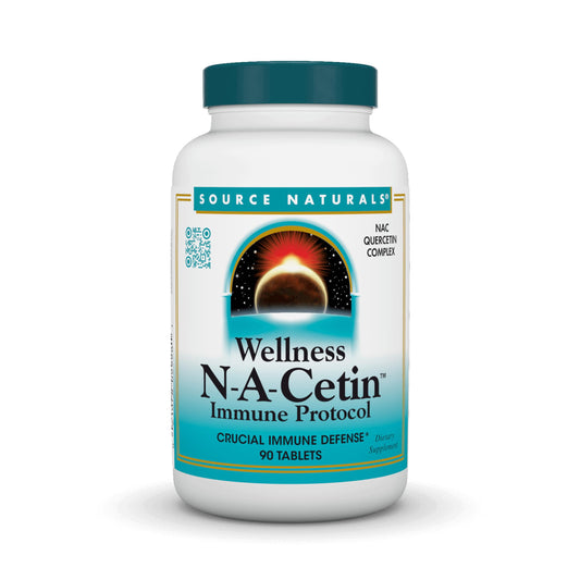 Pre-Order | Arrives in 5–10 Days – Source Naturals Wellness N-A-Cetin Immune Protocol, Crucial Immune Defense* - 90 Tablets