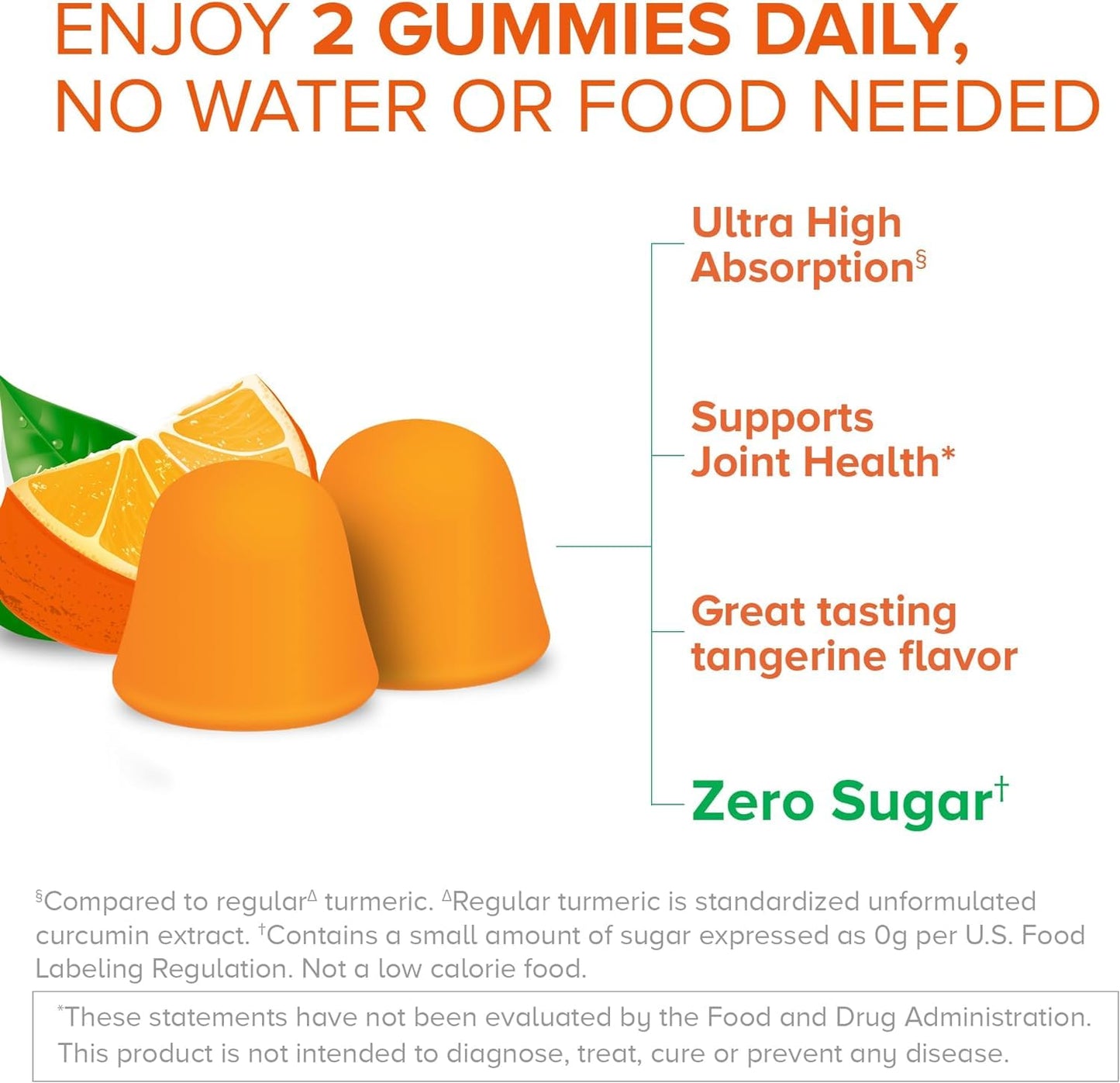 Qunol Zero Sugar Turmeric Gummies, Vegetarian, Gluten Free, 500mg + Qunol Magnesium Gummies 200mg, Vegetarian, 90 Count
