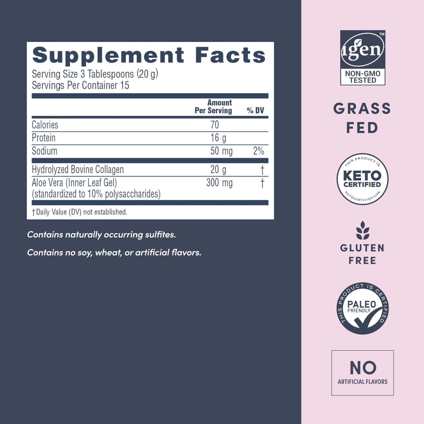 Neocell Super Collagen with Aloe; Collagen Type 1 and 3; Supports Healthy Hair, Skin and Nails; Gluten Free; Unflavored Powder; 10 g Collagen/Serving; 30 Servings; 10.6 Oz,*