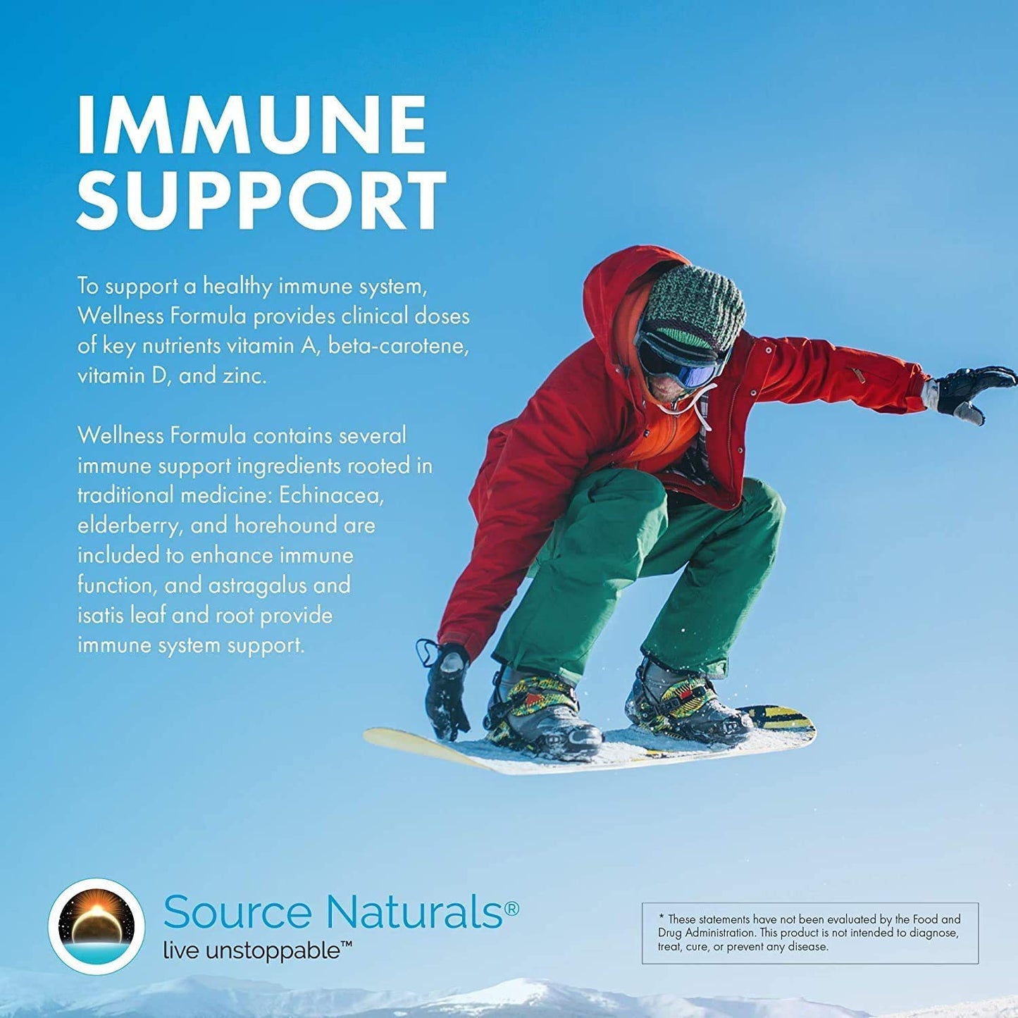 Source Naturals Wellness Formula Bio-Aligned Vitamins - Immune System Support Supplement & Immunity Booster - 90 Tablets