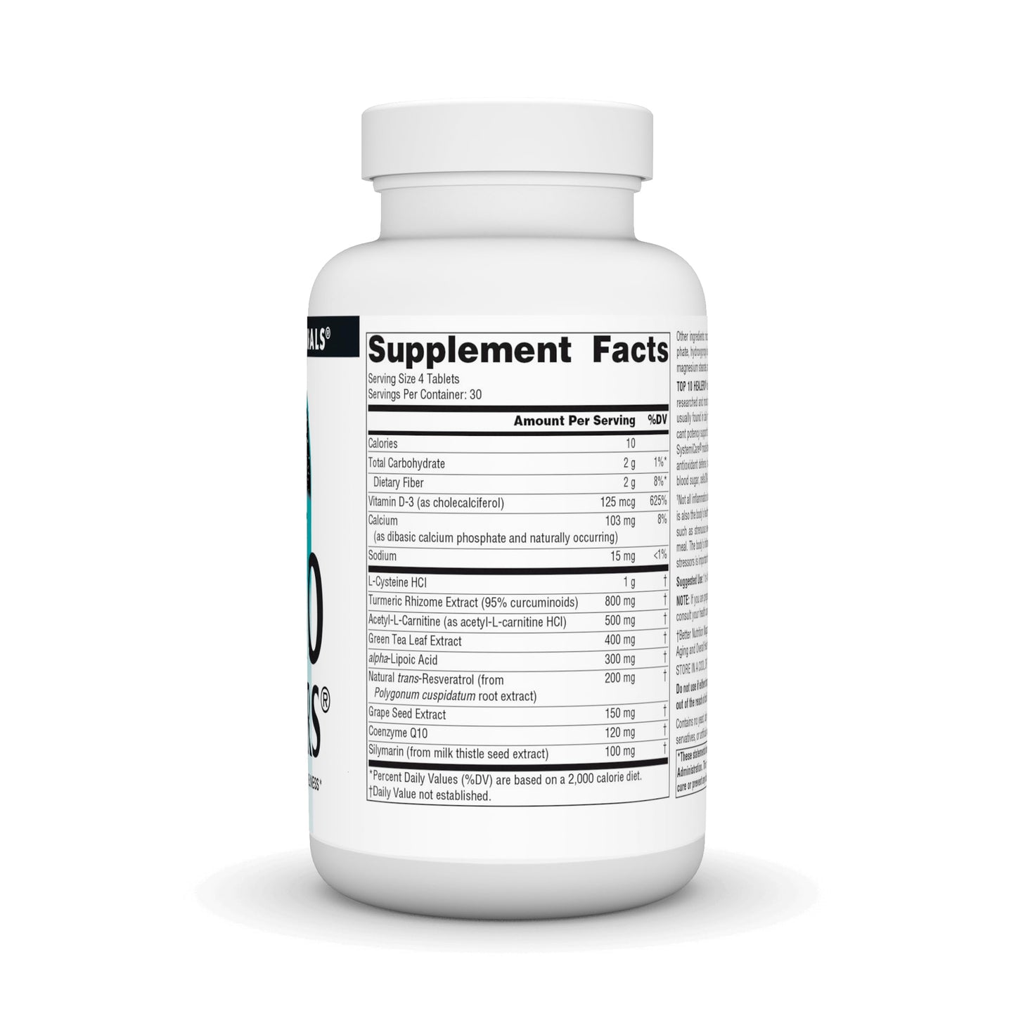 Source Naturals Top 10 Healers, Power Nutrition for Wellness* Supplement - 120 Tablets