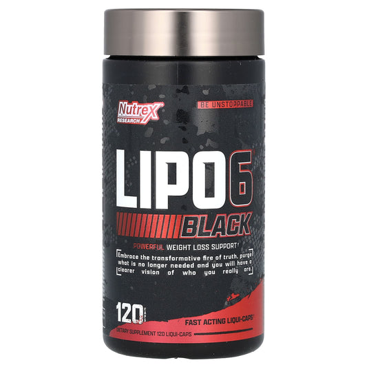 Nutrex Research
LIPO 6, Black, 120 Liqui-