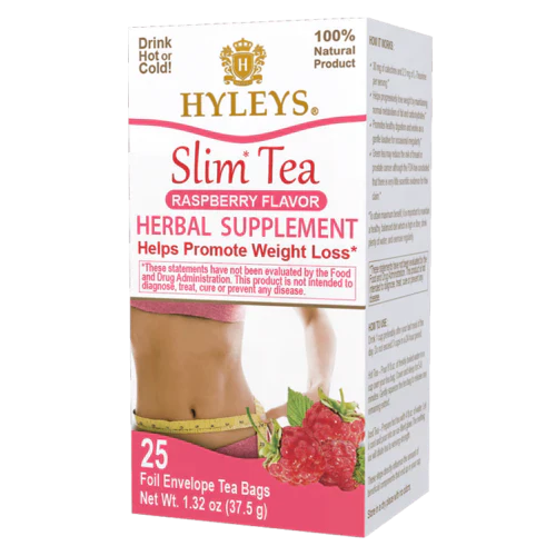 HYLEYS SLIM TEA RASPBERRY FLAVOUR