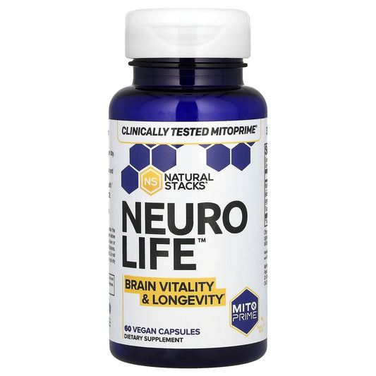 Natural Stacks
Neuro Life, 60 Vegan Capsules