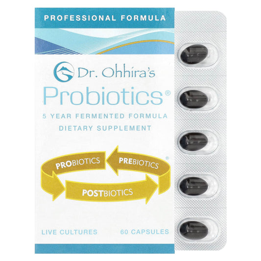 Pre-Order | Arrives in 5–10 Days – Dr. Ohhira's
Probiotics®, 60 Capsules