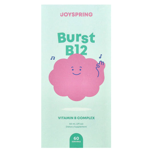 JoySpring
Burst B12, 2 fl oz (60 ml)
