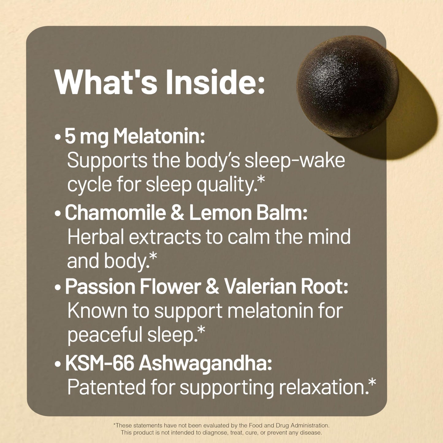 NatureWise Melatonin Gummies 5mg - Non-Habit Forming Sleep Support Supplement with Ashwagandha, Valerian Root - BlackBerry-Lemon Flavor - Vegan, Gluten Free, Non-GMO - 60 Count[30-Day Supply]