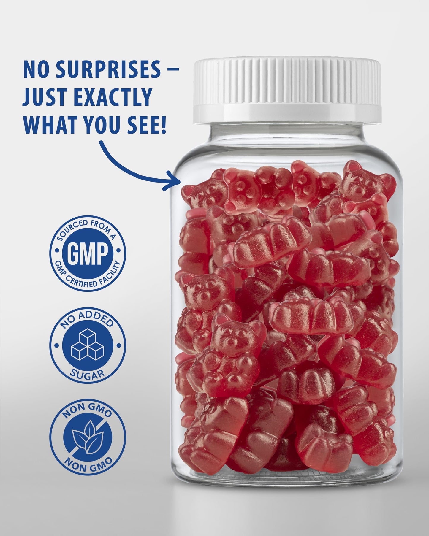 Magnesium Gummies for Kids & Adults - 200mg - Calm Magnesium Chews - Magnesium Citrate Chewable Supplement for Mood & Muscle Support