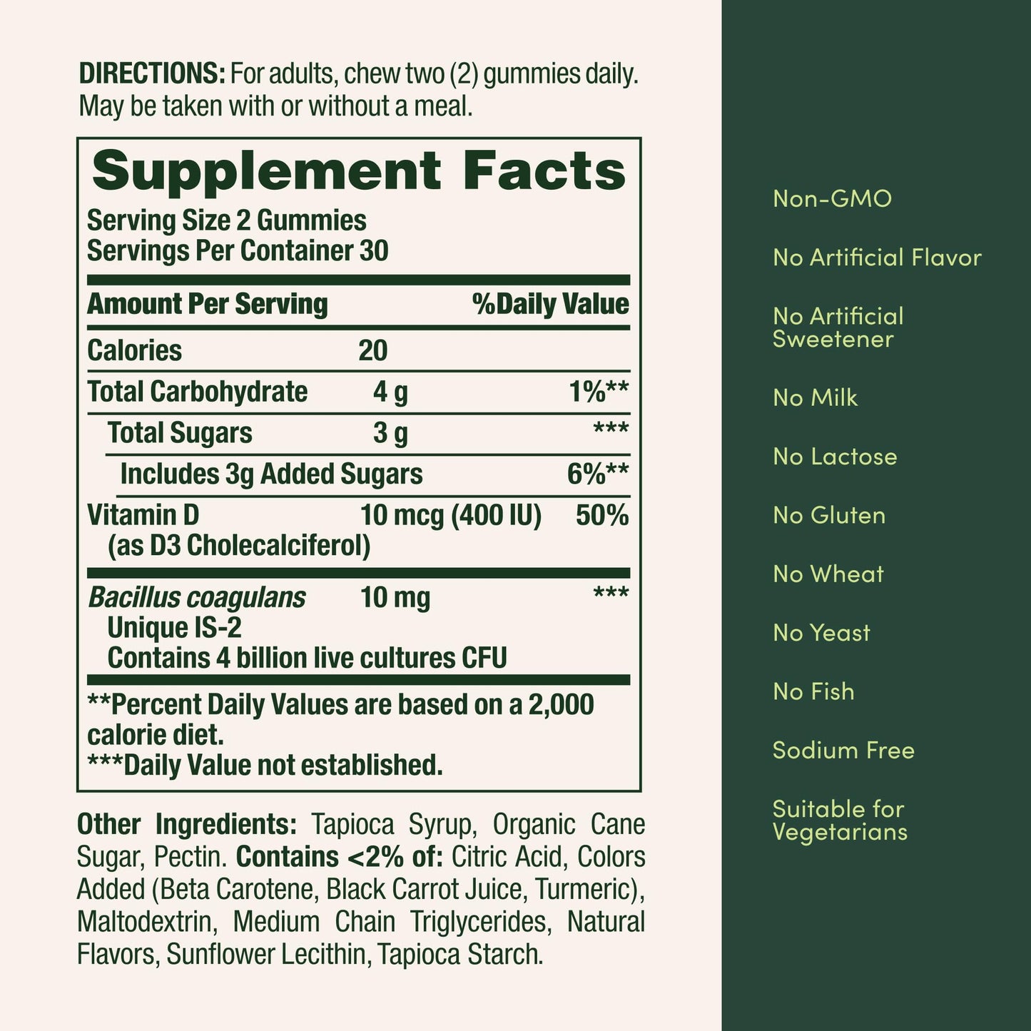 Nature's Bounty Probiotic Gummies, Immune Health & Digestive Balance, Pineapple, Raspberry and Orange Flavor Gummies, 60 Ct