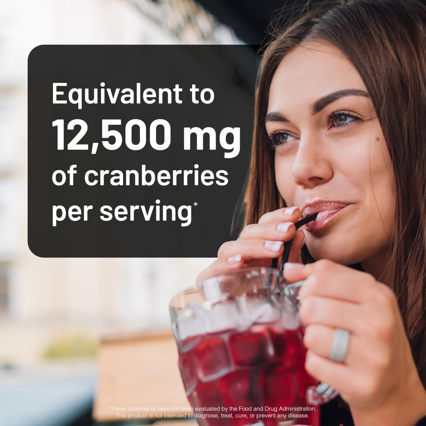 NatureWise Cranberry Pills for Women - Extract Equal to 12,500mg* Cranberry Supplement + Vitamin C & E - Cleansing Urinary Tract & Bladder - Vegan, Non-GMO, Sugar-Free - 60 Capsules[1-Month Supply]