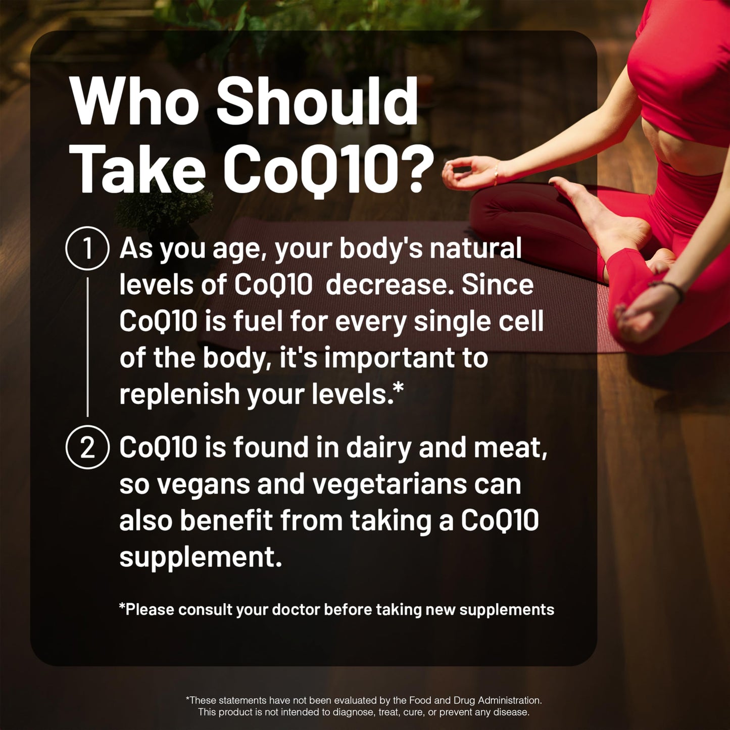 NatureWise CoQ10 200mg + Black Pepper Softgels - High Absorption Coenzyme Q10 + Black Pepper - Antioxidant for Heart Health + Cellular Energy - Vegan, Non-GMO, Gluten-Free - 30 Count[30-Day Supply]