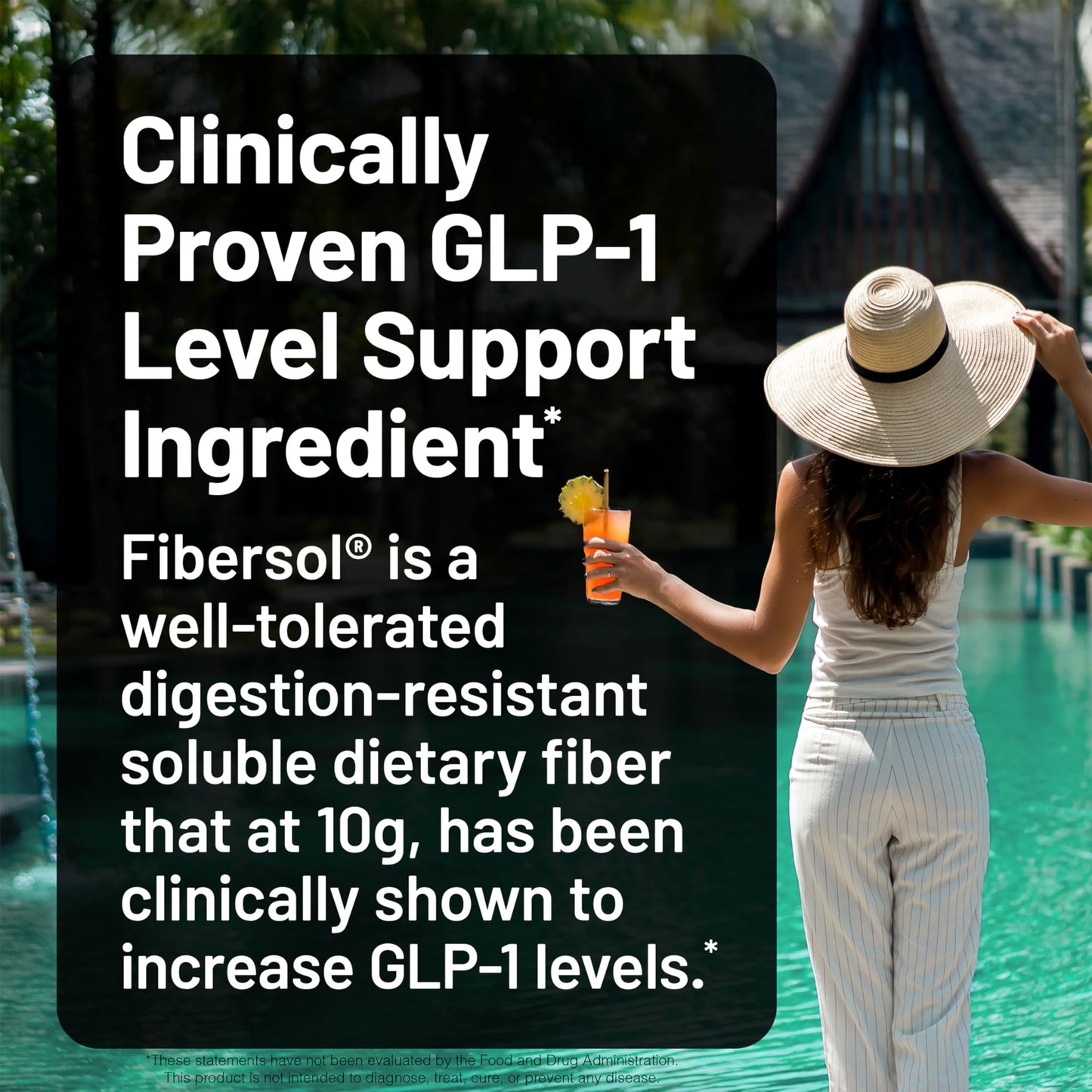 NatureWise FiberGLP Powder - High Fiber GLP-1 Supplement - Supports GLP-1 Levels & Satiety* with Clinically Proven Fibersol® - Vegan & Sugar Free - Strawberry Lemonade Flavor - 4 oz[20 Servings]
