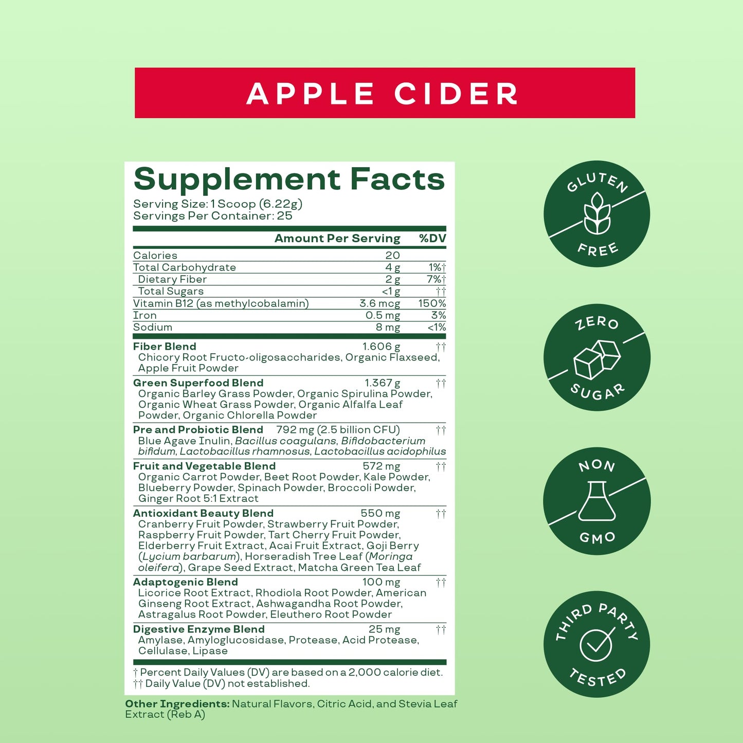 Pre-Order | Arrives in 5–10 Days – 
Bloom Nutrition Superfood Greens Powder, Digestive Enzymes with Probiotics and Prebiotics, Gut Health, Bloating Relief for Women, Chlorella, Green Juice Mix with Beet Root Powder, 25 SVG, Apple Cider