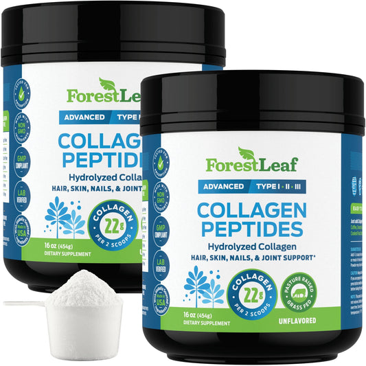 Pre-Order | Arrives in 5–10 Days – Collagen Peptides Powder Unflavored - Hydrolyzed Collagen Protein Powder Type 1, 2 & 3 - Grass Fed Keto Collagen Powder for Women & Men - Vital Hair, Skin, Nails, Joints, Recovery, 11g Per Serving