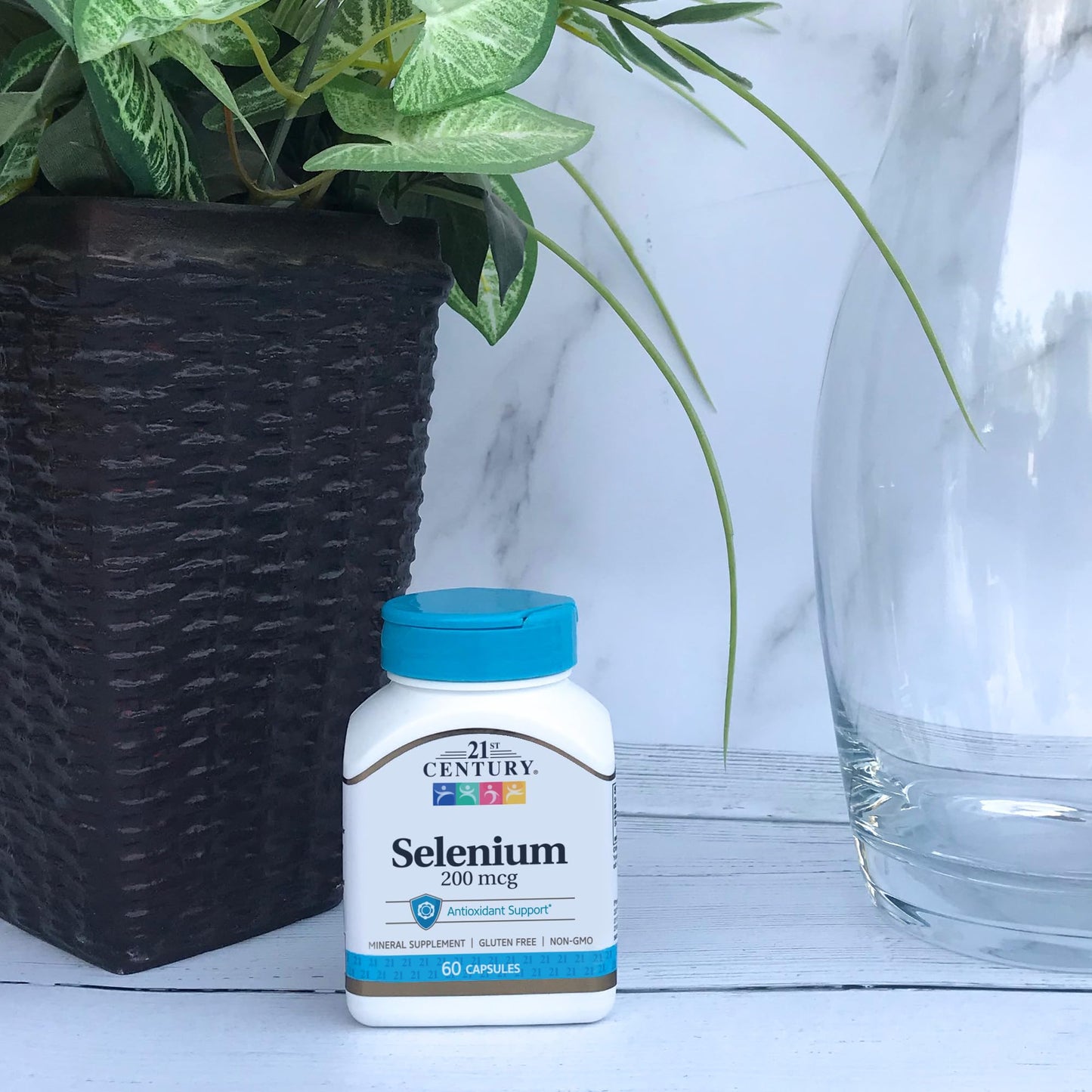 Pre-Order | Arrives in 5–10 Days – 21st Century Selenium 200 mcg Capsules, 60 Count