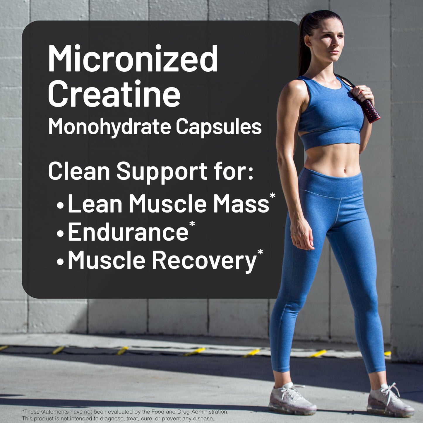 NatureWise Micronized Creatine Monohydrate Pills, 2500mg Per Serving - Creatine for Women & Men - Pure, Unflavored, Supports Lean Muscle Mass, Endurance - 60 Capsules[30-Day Supply]