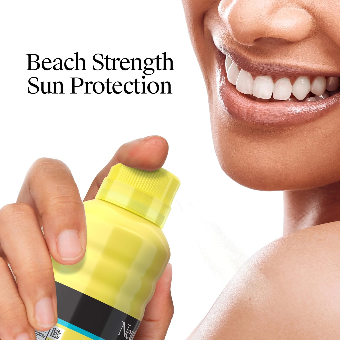 Neutrogena Beach Defense Sunscreen Spray Broad Spectrum SPF 50, 6.5 Oz, Water Resistant, Fast Absorbing, Oxybenzone Free, Lightweight Sun Protection, Face and Body Sunscreen