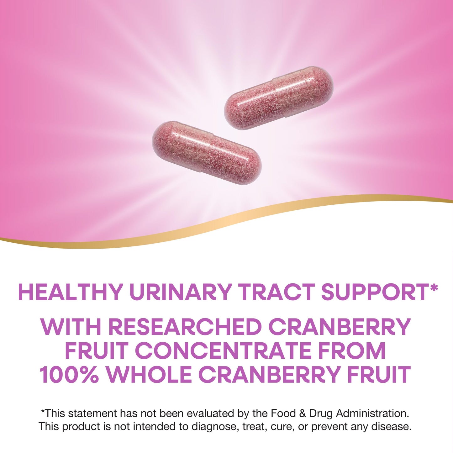 Nature's Way CranRx Bioactive Cranberry with Probiotics, Supports Urinary Health*, 60 Capsules