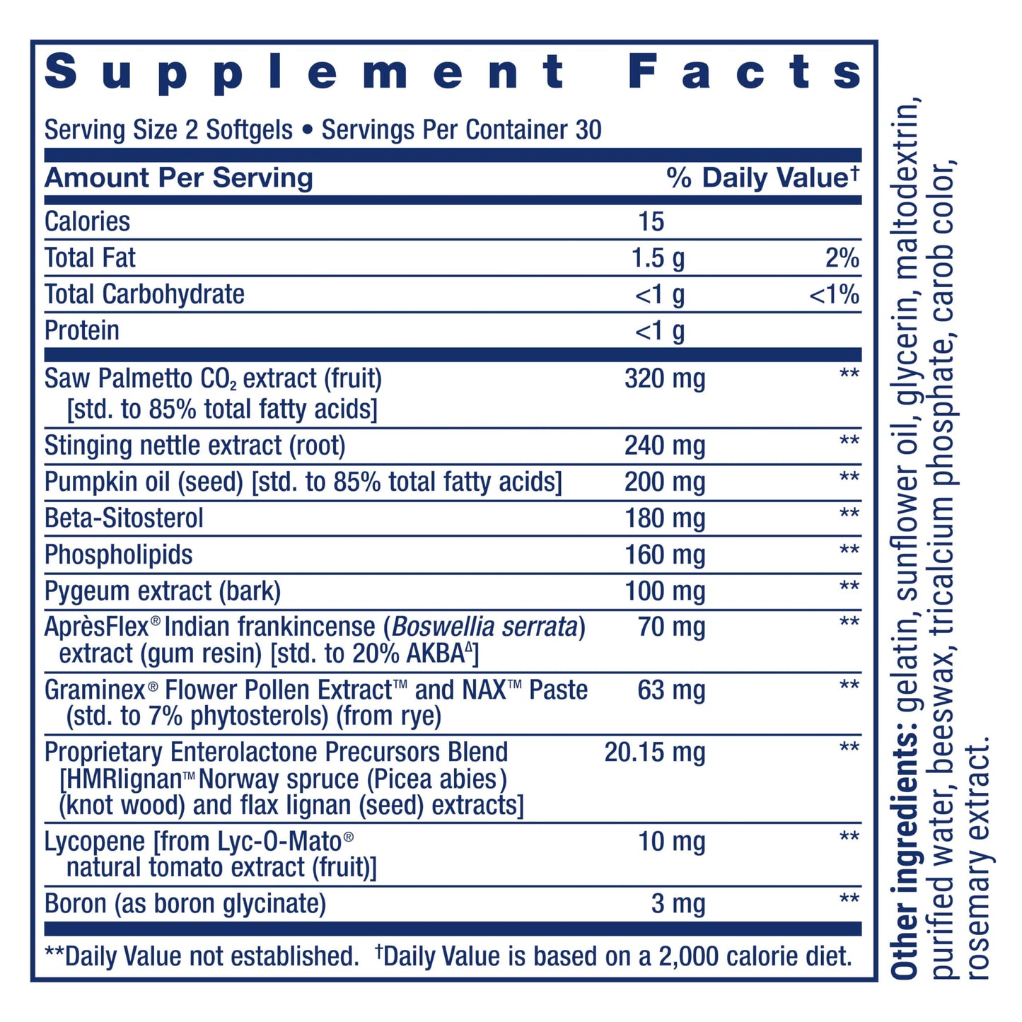 Life Extension Ultra Prostate Formula, saw palmetto for men, pygeum, stinging nettle root, lycopene, 11 nutrients for prostate function, non-GMO, gluten-free, 60 softgels