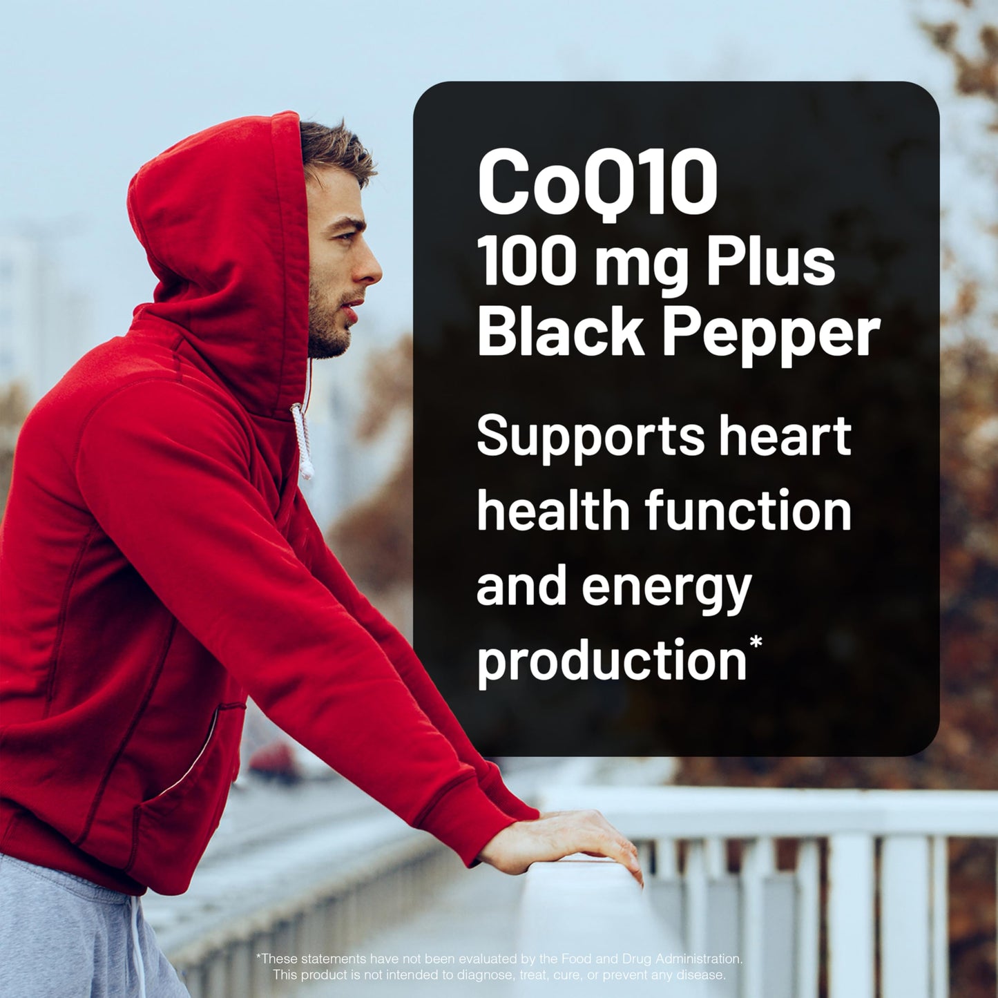 NatureWise CoQ10 100mg + Black Pepper Softgels - High Absorption Coenzyme Q10 + Black Pepper - Antioxidant for Heart Health + Cellular Energy - Vegan, Non-GMO, Gluten-Free - 30 Count[30-Day Supply]