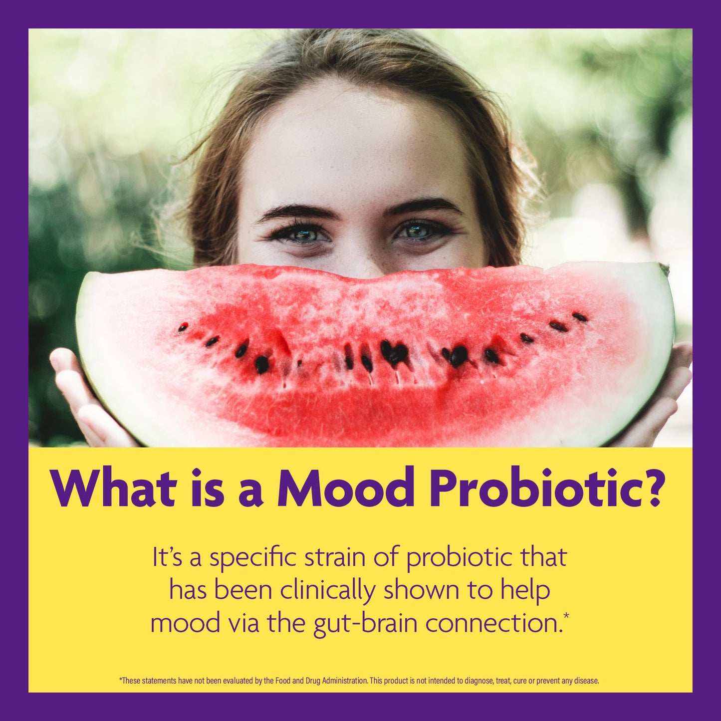 InnovixLabs Mood Probiotic for Women & Men, Clinically Studied Digestive & Mood Support Supplement, Lactobacillus helveticus Rosell-52ND & Bifidobacterium longum Rosell-175, 60 Capsules